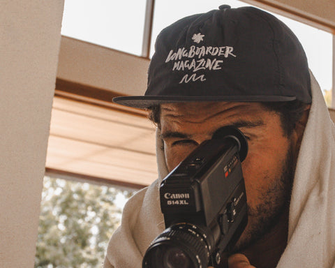 Longboarder Magazine Soft Snapbacks Cap Longboarder Magazine   