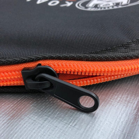 Koalition 5mm Surfboard Bag - Checker Silver - Multiple Sizes Surfboard Bag Koalition Fins   