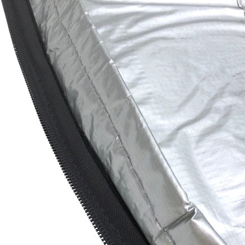 Koalition 5mm Surfboard Bag - Checker Silver - Multiple Sizes Surfboard Bag Koalition Fins   