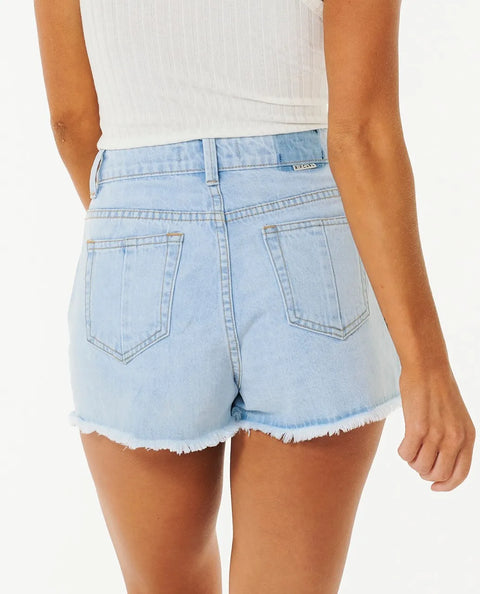 RIP CURL - AMY HIGH WAIST SHORTS Shorts Rip Curl   