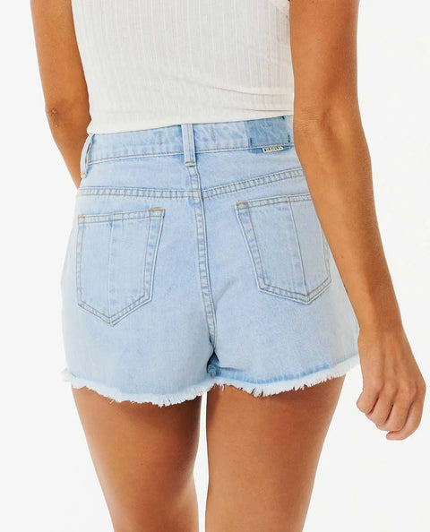 RIP CURL - AMY HIGH WAIST SHORTS Shorts Rip Curl   