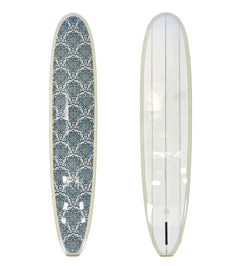 AQSS Vintage Log Longboard - Navy Surfboard AQSS   