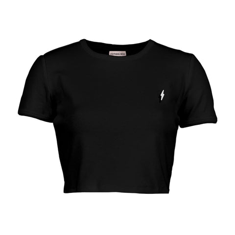 Aqua T-Shirt Moonless Night Womens - Lightning Bolt Surf Co T-Shirt Lightning Bolt Small  