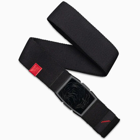 Arcade Belt - Topo Jimmy Chin - Black / Red Surf Belt Arcade Belts   