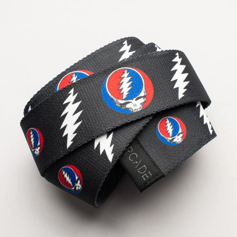 Arcade Grateful Dead Steal Your Face Belt Surf Belt Arcade Belts   