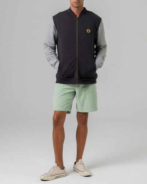 Juice Badge Bomber Light Jacket - Lightning Bolt Surf Co Jacket Lightning Bolt   