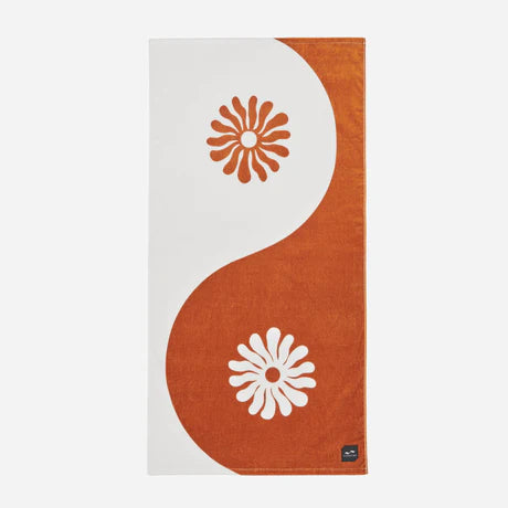 Botanical Balance Brush Beach Towel - Slowtide Beach Towel Slowtide   