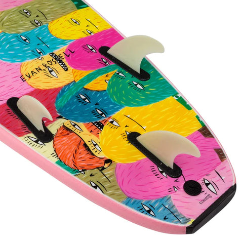 Catch Surf Foam Surfboard - Evan Rossell - 6' Log Pro Surfboard Catch Surf   