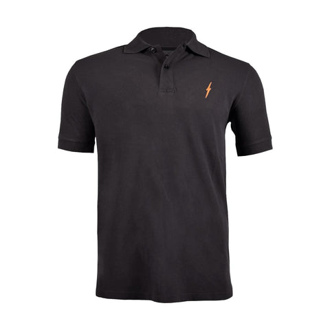 Embroidered Bolt Polo Shirt - Lightning Bolt Surf Co Shirts Lightning Bolt Small  