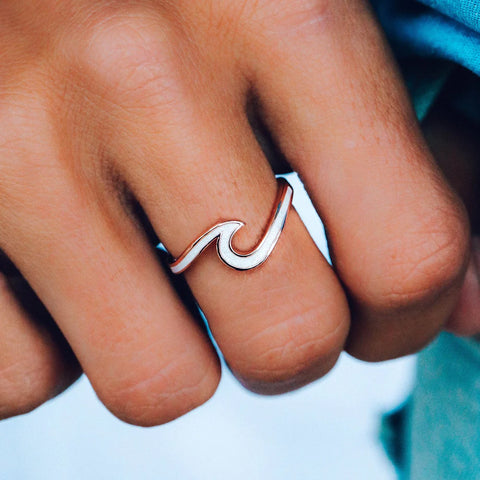 Pura Vida - Enamel Wave Ring Ring Pura Vida   
