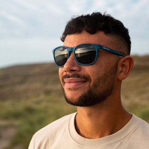 Waterhaul Sunglasses - Fitzroy Navy - Polarised Grey Lens Sunglasses Waterhaul   