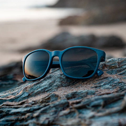 Waterhaul Sunglasses - Fitzroy Navy - Polarised Grey Lens Sunglasses Waterhaul   