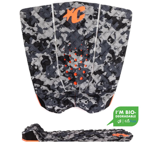 Griffin Colapinto Lite Ecopure : Char Camo Fluro Red - Traction Pad - Creatures of Leisure Boardsock Creatures of Leisure   
