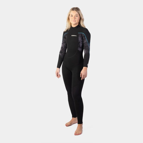 Gul Womens Wetsuit / 3/2mm Thick / Model: Response FX / Black Camo Colour Wetsuits Gul   
