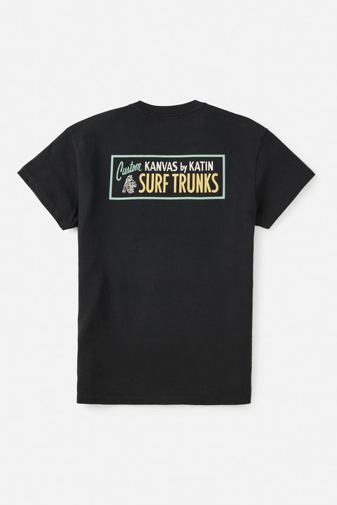 Signage Pocket Tee - Katin T-Shirt Katin Black Wash Small 