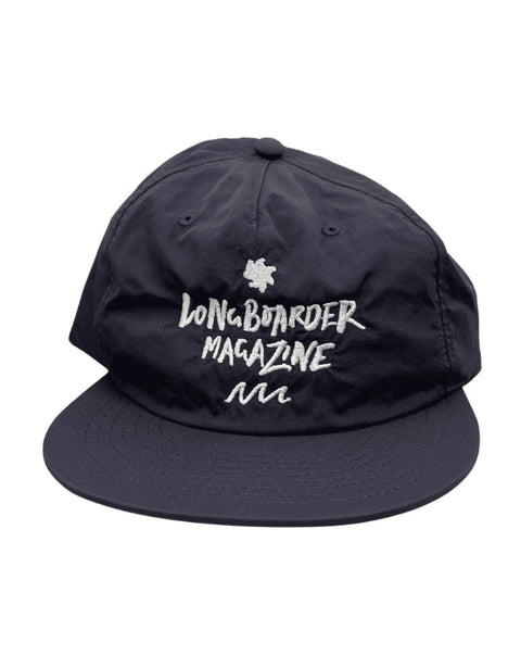 Longboarder Magazine Soft Snapbacks Cap Longboarder Magazine Navy  