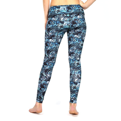 OLAS - Surf & Yoga Leggings - Marble Wave Yoga Leggings OLAS   