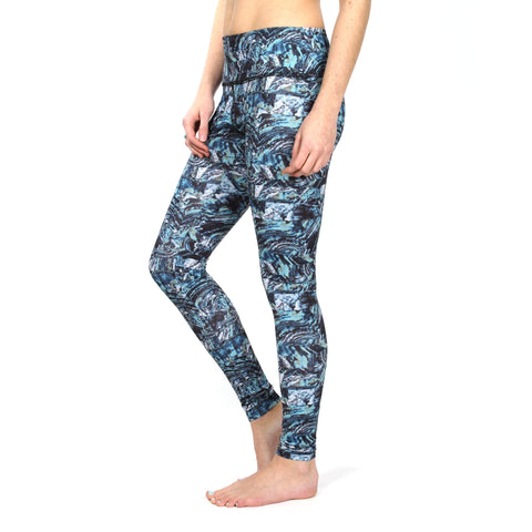 OLAS - Surf & Yoga Leggings - Marble Wave Yoga Leggings OLAS   