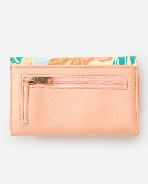 Mixed Floral Mid Wallet - Light Orange Wallet Rip Curl   