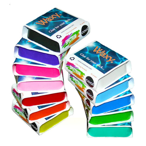 Waxy Wax - Surfboard Wax - Multiple Colours - Cold and Cool Options Surfboard Wax 10 Over Surf Shop    