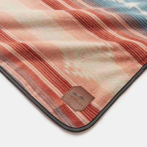 On The Road Polar Fleece Camp Blanket - Slowtide Blankets Slowtide   