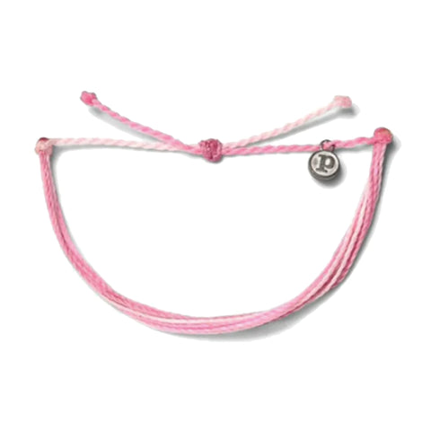 Pura Vida - Charity Bracelet - Charity: Boarding for Breast Cancer Bracelet Pura Vida   