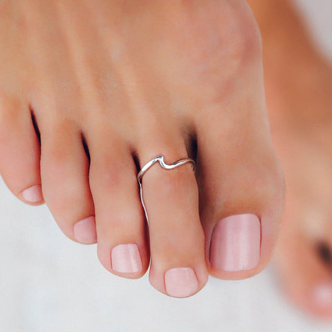 Pura Vida - Wave Toe Ring Ring Pura Vida   