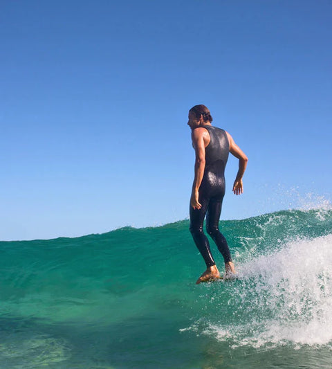 AQSS - Re-evolution by Beau Young Longboard - Caramel Surfboard AQSS   