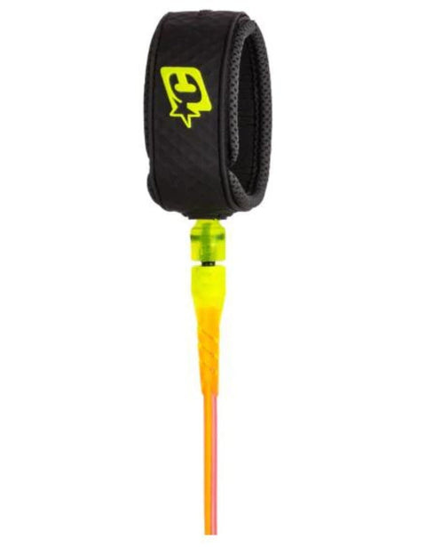 Reliance Comp 6' Surfboard Leash - Cherry Mango - Creatures of Leisure Surfboard Leash Creatures of Leisure   