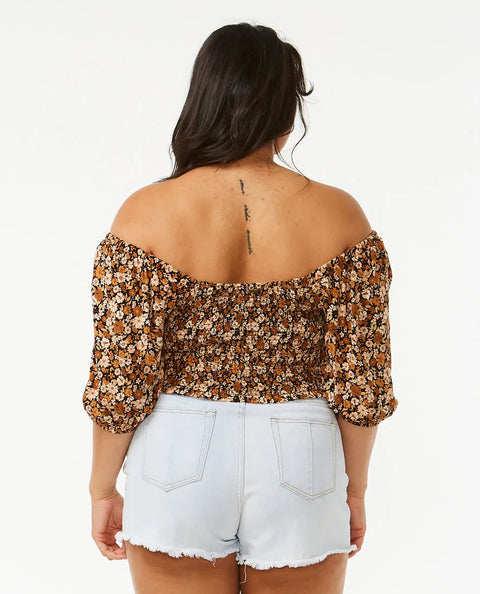 Rip Curl - Sea of Dreams Top - Brown Top Rip Curl   