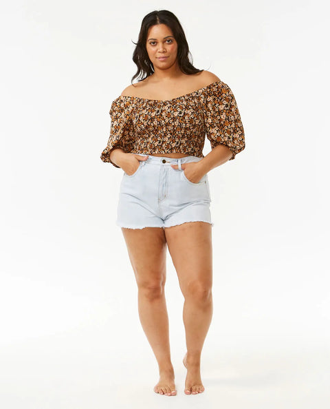 Rip Curl - Sea of Dreams Top - Brown Top Rip Curl   
