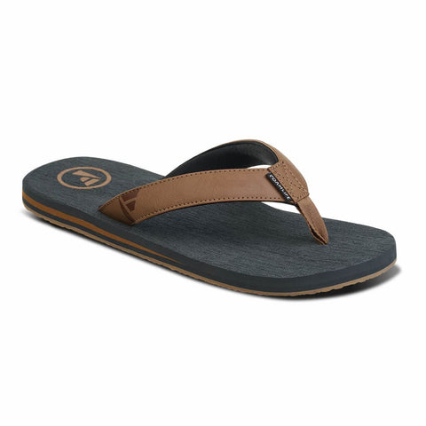 Foamlife Mens Flip Flops - Seales Earth- Slate Grey Flip Flops Foamlife   