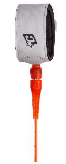Superlite Comp 6' Surfboard Leash - Fluro Red Speckle Cement - Creatures of Leisure Surfboard Leash Creatures of Leisure   