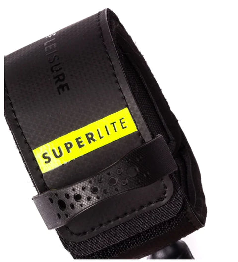 Superlite Comp 6' Surfboard Leash - Fluro Lime Speckle Cement - Creatures of Leisure Surfboard Leash Creatures of Leisure   