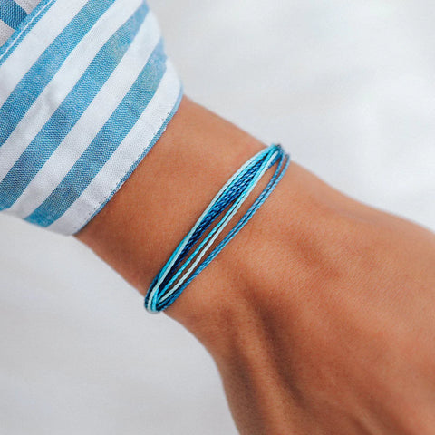 Pura Vida - Charity Bracelet - Charity: Surfrider Bracelet Pura Vida   