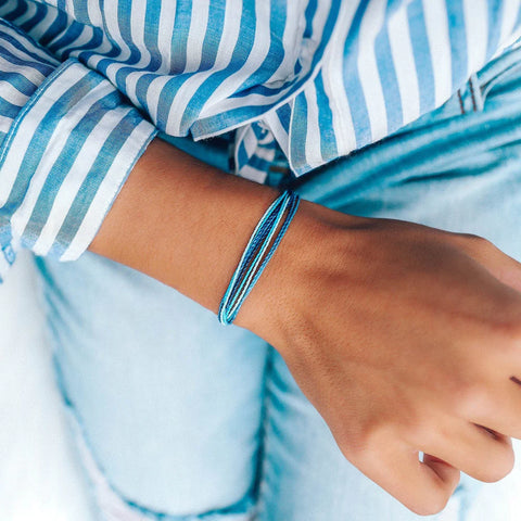 Pura Vida - Charity Bracelet - Charity: Surfrider Bracelet Pura Vida   