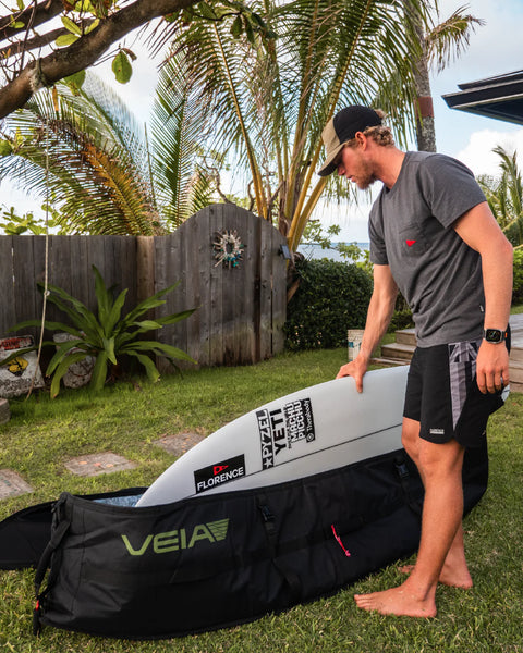The Tour Travel (7x) Surfboard Bag 7' - Night - Veia Surfboard Bag Veia   