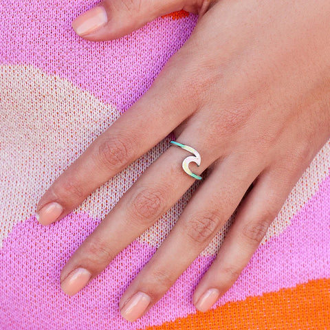Pura Vida - Tie Dye Wave Ring Ring Pura Vida   