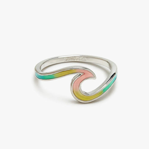 Pura Vida - Tie Dye Wave Ring Ring Pura Vida 6 Tie Dye 