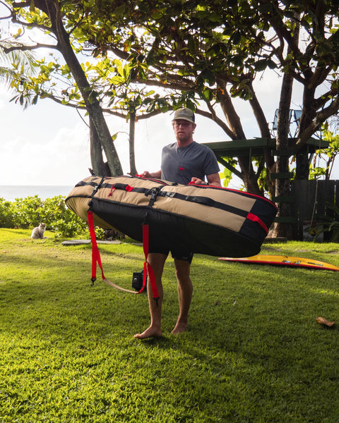 Quad Board Bag 6'6 - Desert - Veia Surfboard Bag Veia   