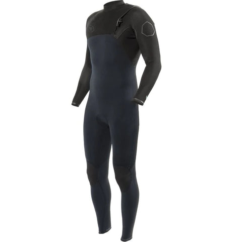 Vissla Mens Wetsuit / 4/3mm Thick / Model: High Seas II No Zip / Stealth Colour Wetsuits VISSLA Extra Large 4/3mm 