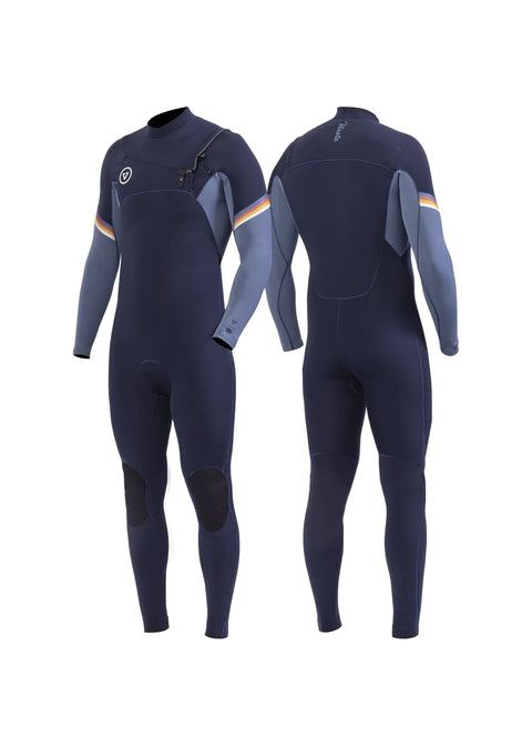 Vissla Mens Wetsuit / 4/3mm Thick / Model: 7 Seas Raditude / Dark Navy Wetsuits VISSLA   