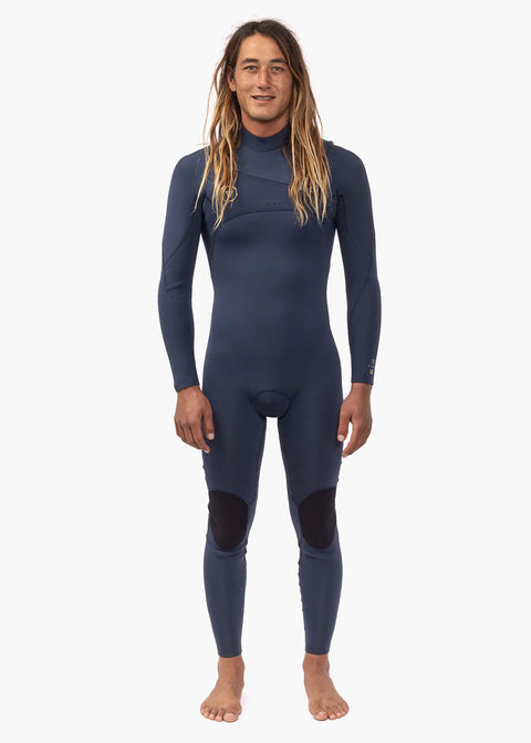 Vissla Mens Wetsuit / 5/4mm Thick / Model: Seven Seas II Full Chest Zip / Dark Slate Colour Wetsuits VISSLA Extra Large 5/4mm 