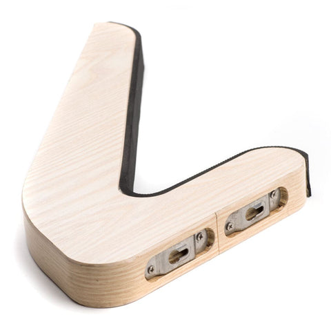 Wooden Longboard Wall Rack - Surflogic Surfboard Rack Surflogic   