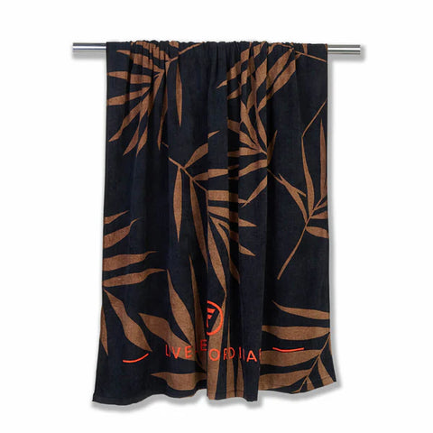 ZIKAT Towel - Foamlife - Black Beach Towel Foamlife   