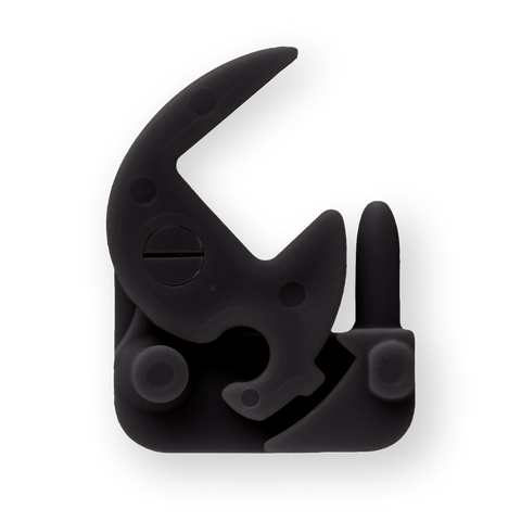 Finjak - Longboard Fin Screw Alternative Fin attachment FINJAK Black  