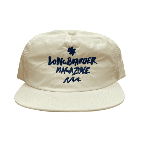 Longboarder Magazine Soft Snapbacks Cap Longboarder Magazine Cream  